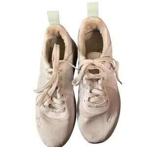 Puma White Mesh Sz 9 Sneaker Athletic Foam Insole Casual